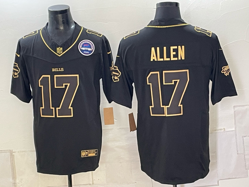 Men 2026 Buffalo Bills #17 Allen black Nike Limited NFL Jersey 091203